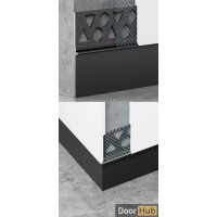 2cm Flexible Skirting Board for Curved Walls in the UAE